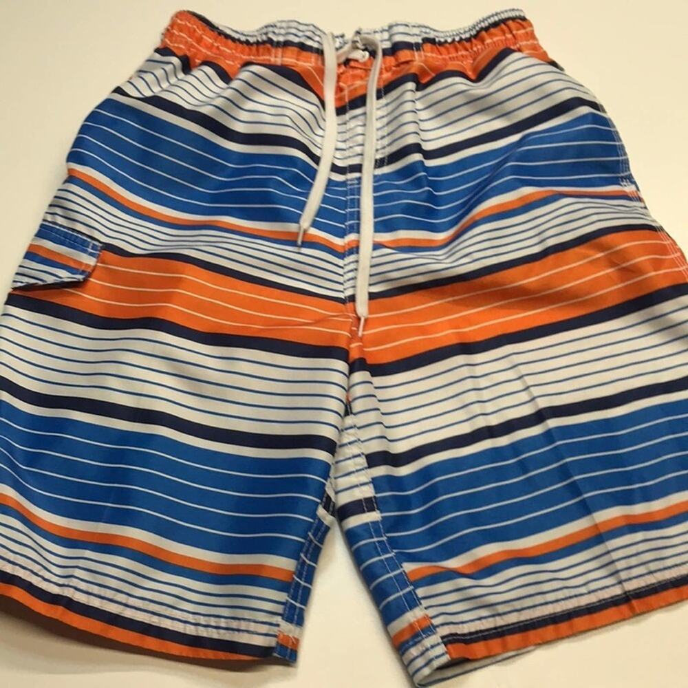 KANU SURF - BOYS XL Orange / Blue Swimsuit